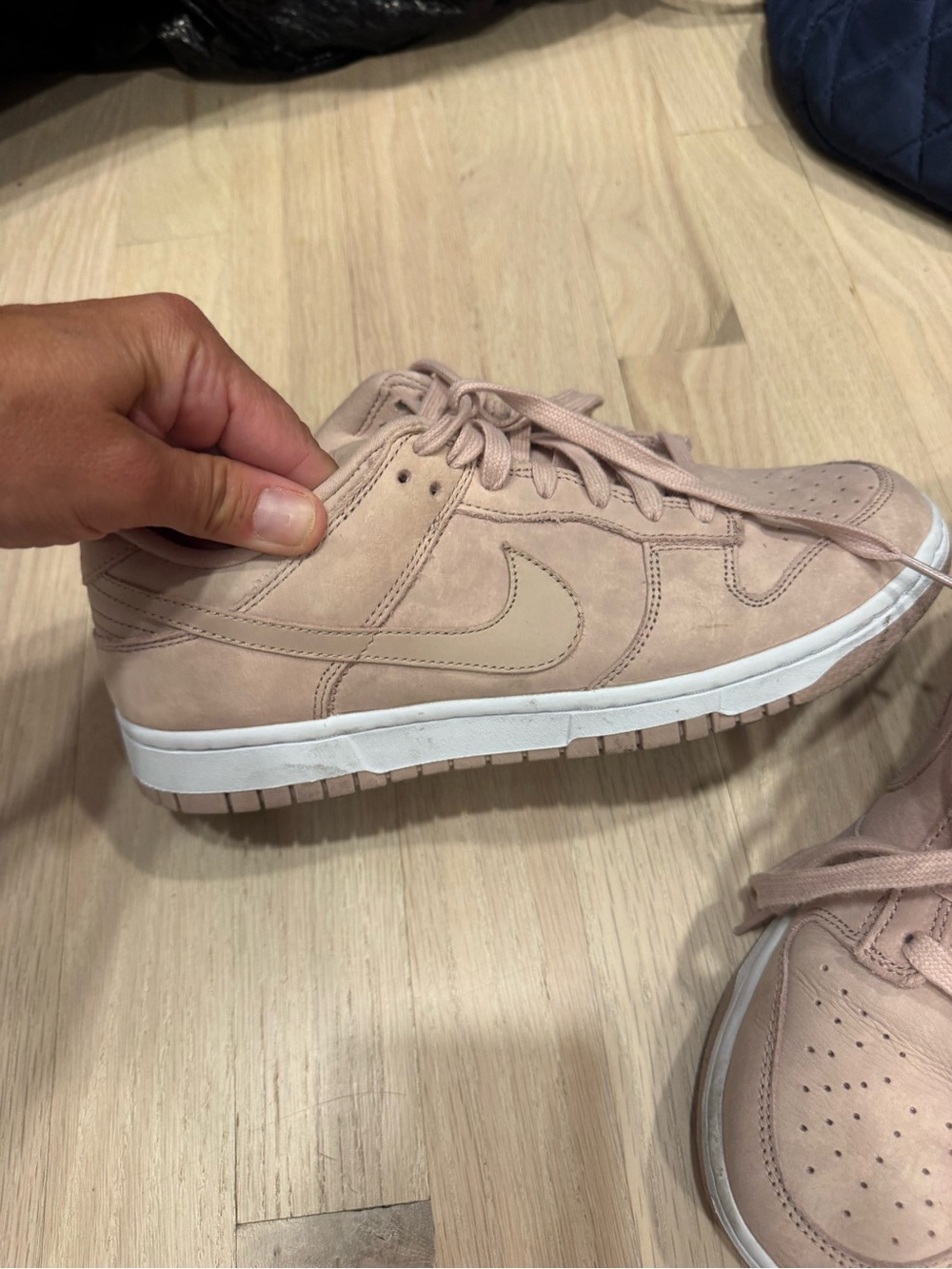 Nike pale pink Air Force Max size 9 - Picture 2 of 6